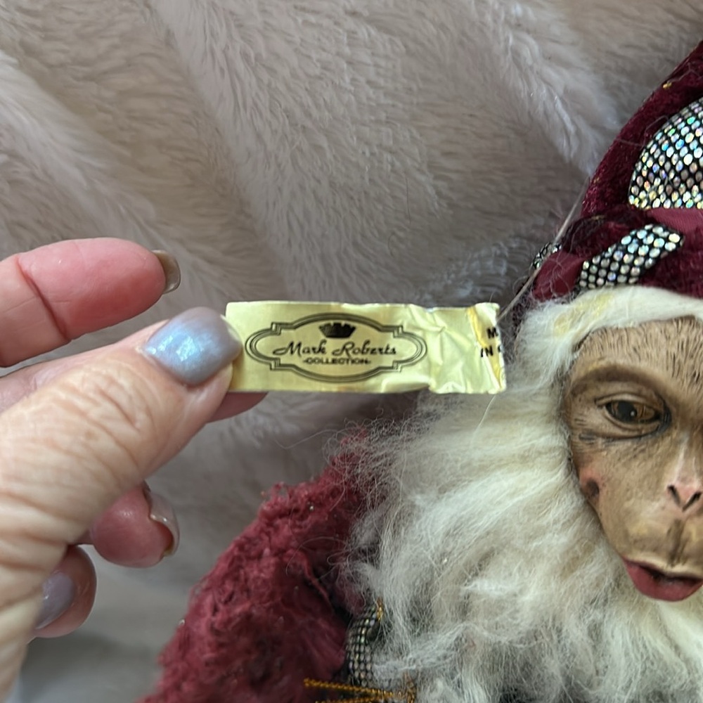 NWT Mark Roberts Flying Wizard Monkey Small Rare - Picture 7 of 11